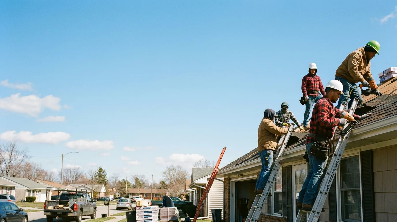 Roofing in East China, MI near me